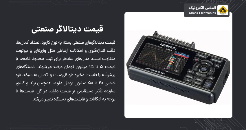 قیمت دیتالاگر صنعتی
