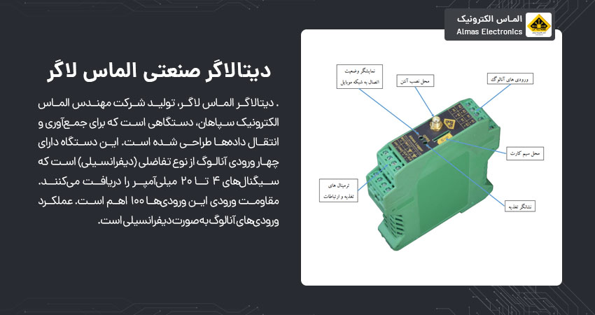 دیتالاگر صنعتی الماس لاگر